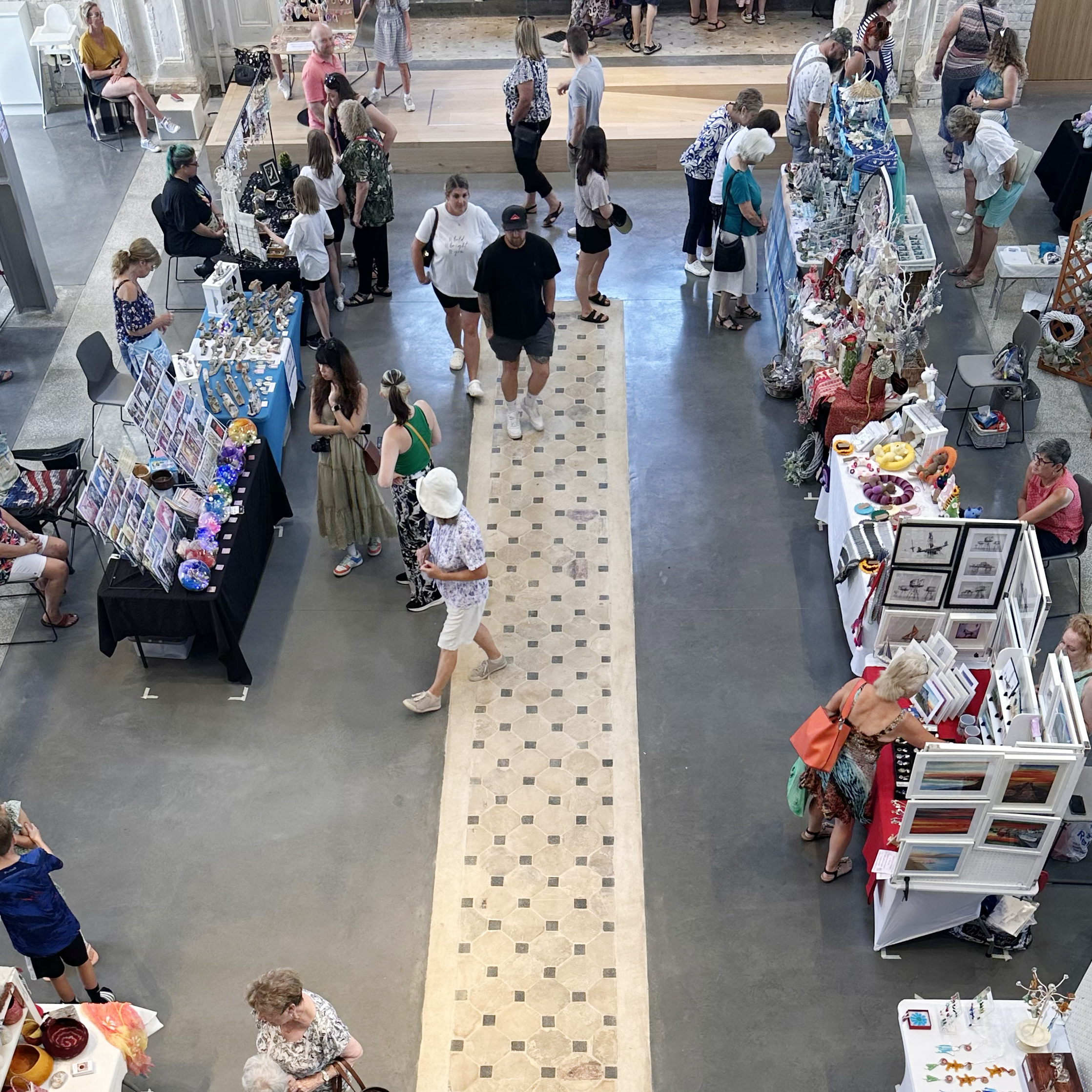 A Photo of our in-house ran craft fair event from September, 2023.