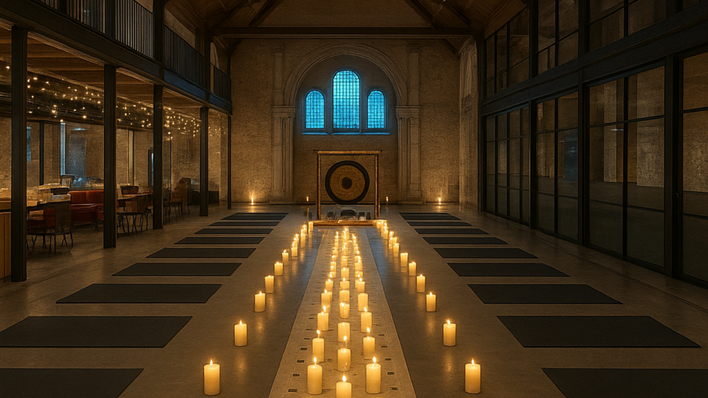 Candlelit Yoga & Gong Bath